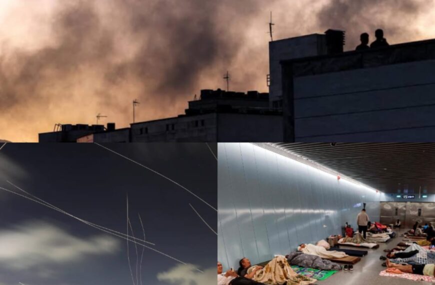 Missile fire and airstrikes rock Tel Aviv and Tehran as the Israel–Iran war enters its sixth day.