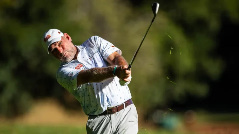 Herman Loubser and veteran Hennie Otto fired matching 67s to top the leaderboard after Round 1 of the Mopani Zambia Open at Nkana Golf Club. Image: Tyrone Winfield/Sunshine Tour.
