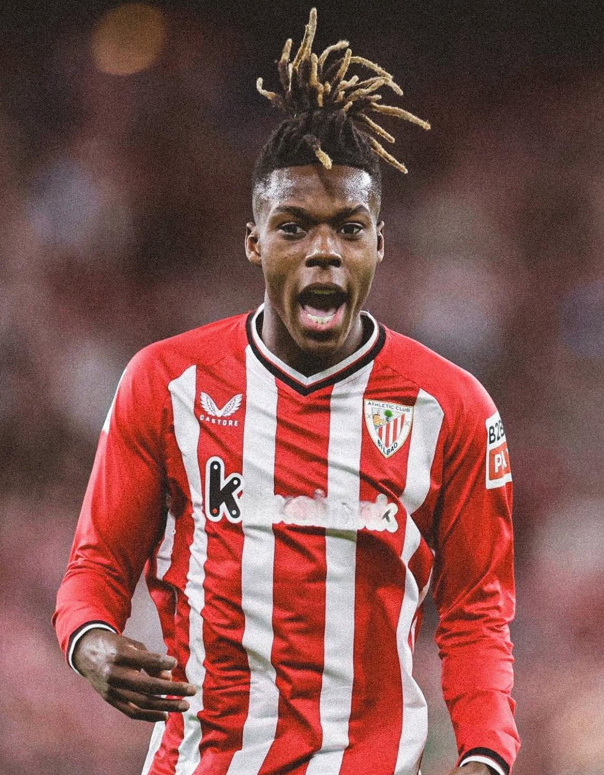 Nico Williams signs a ten year contract extension with Athletic Bilbao.