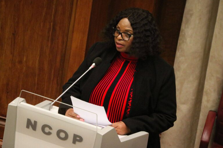 Former Mpumalanga education MEC Cathy Dlamini accepts her axing in the latest Mpumalanga Cabinet Reshuffle. [@Mpumalanga Department of Education/Facebook]