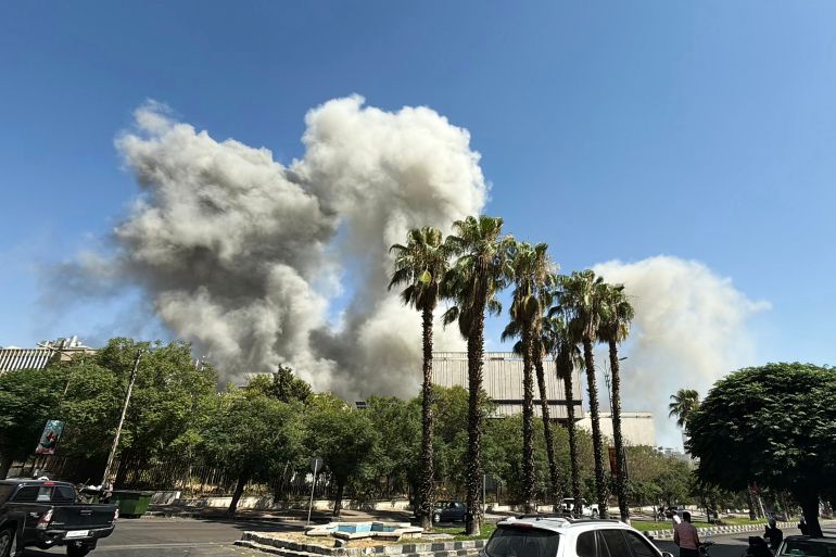 Israeli airstrikes struck Syria’s Ministry of Defence and key military installations near the presidential palace early Wednesday, marking a dramatic escalation in regional tensions.