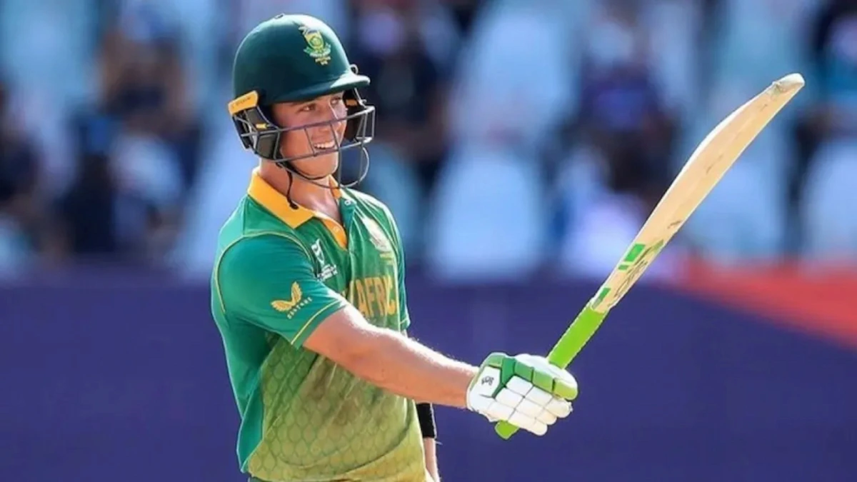 Dewald Brevis was in destructive form as South Africa cruised to victory over Zimbabwe in Harare. Image: Cric Today.