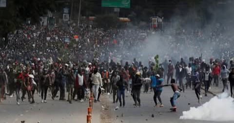 Kenya's Anti-Government Protests Persist. Source image: Maklera
