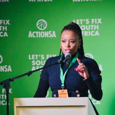 ActionSA Parliamentary Chief Whip Lerato Ngobeni has criticized the SAHRC for supporting Undocumented migrants' rights to health care in South Africa. Image: Lerato Ngobeni shared via X @MikaNgobeni .