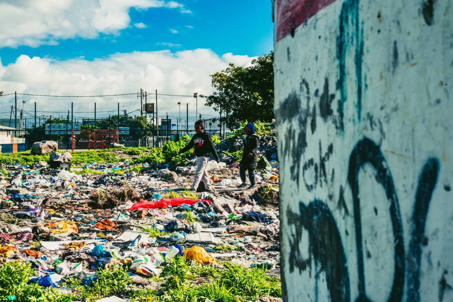 Once a community space for laughter and play, Baba Park in Mfuleni now exposes children to dangerous waste and neglect.