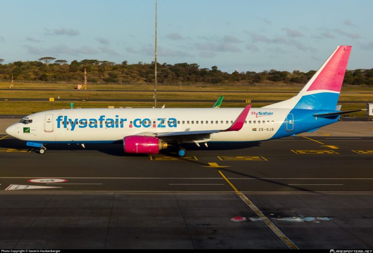 FlySafair extends 1-day pilot strike to 2 weeks, sparking concerns over widespread flight disruptions. Image: Plane Spotters.