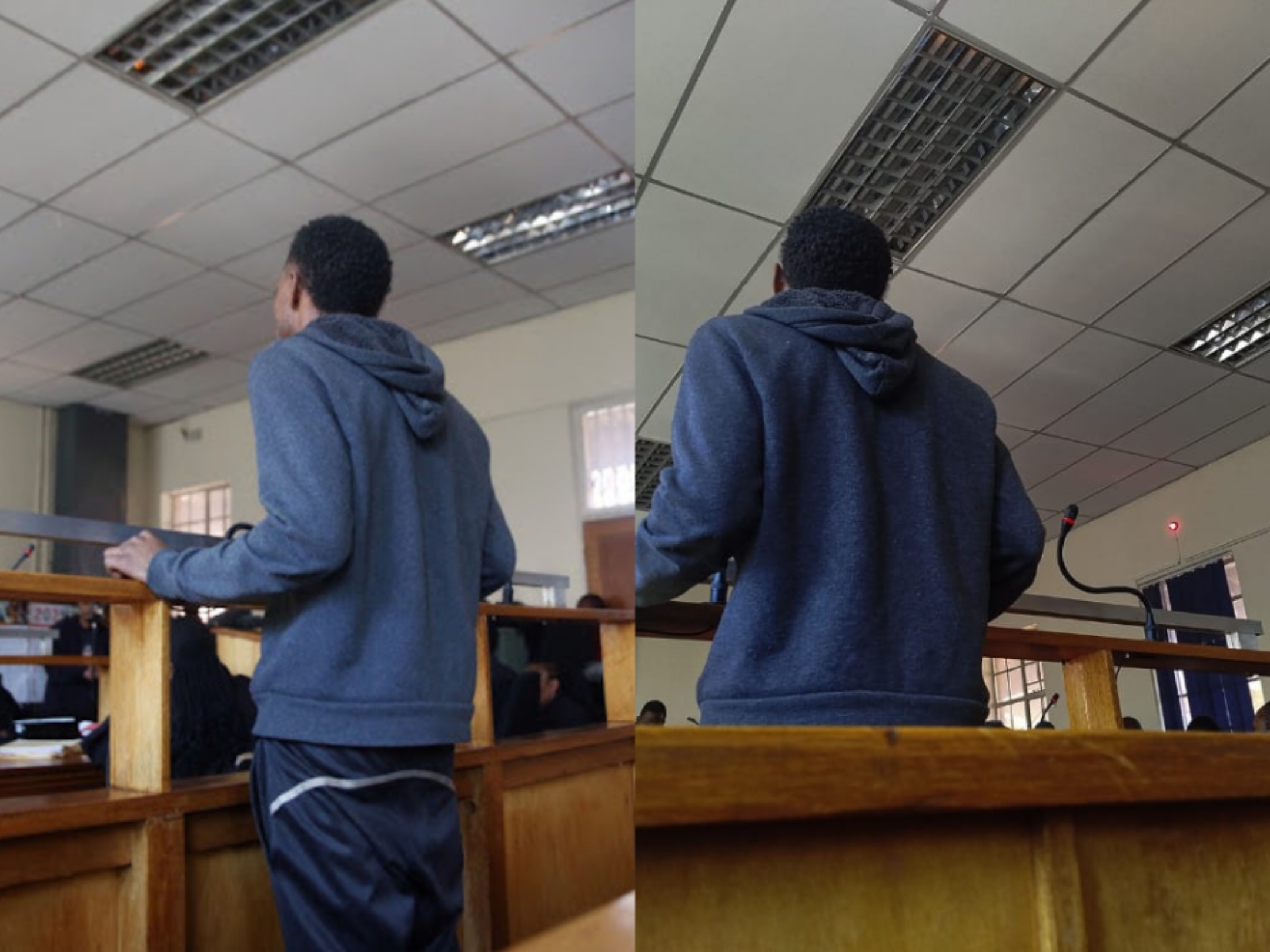Accused in court