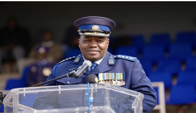 Police commissioner General Fannie Masemola