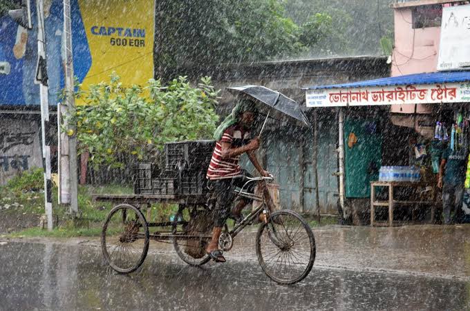 Heavy rainfall alert in India