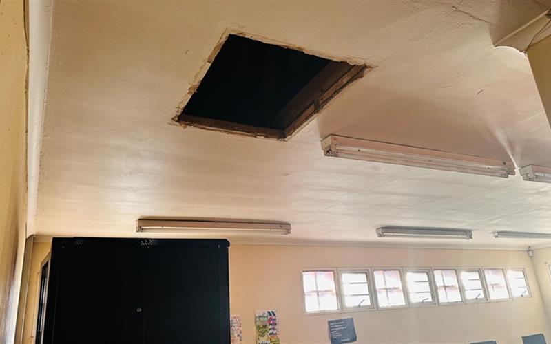 Lwandle Community Library closed after Cape Town break-in damages utilities.