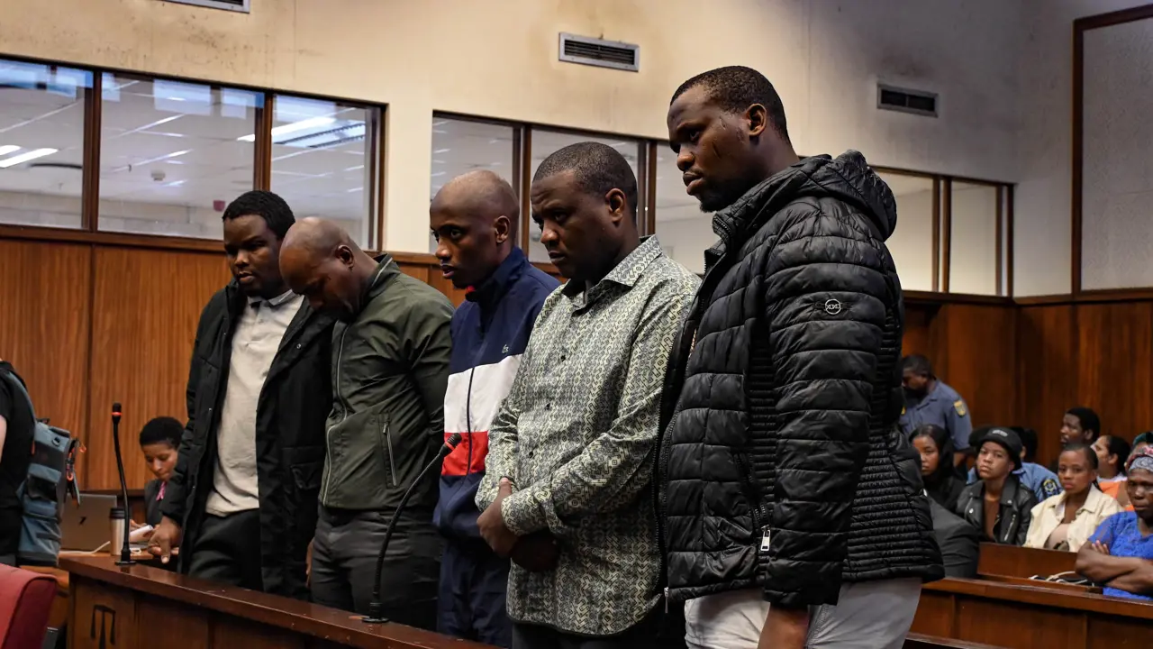 Men accused of AKA and Tibs murder in court.