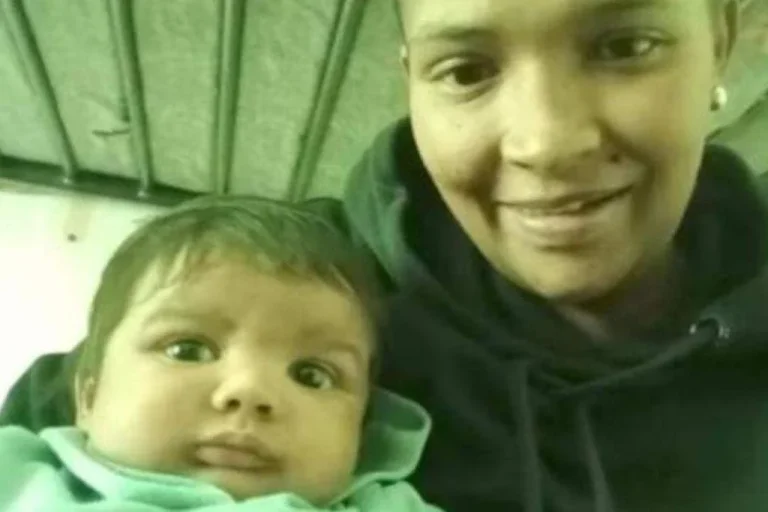 Three-month-old baby dies in Bonteheuwel gang-related shooting, pictured here with a family member.