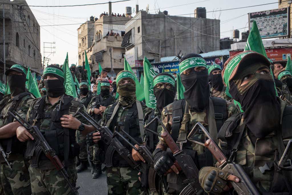 As ceasefire talks falter, Hamas denies claims it is ready to disarm, insisting armed resistance will continue until full statehood is achieved. Image: Katie Couric Media.