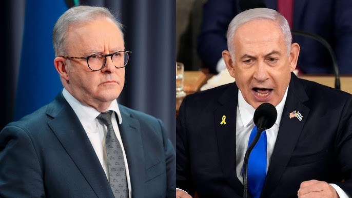 Prime Minister Anthony Albanese and Prime Minister Benjamin Netanyahu