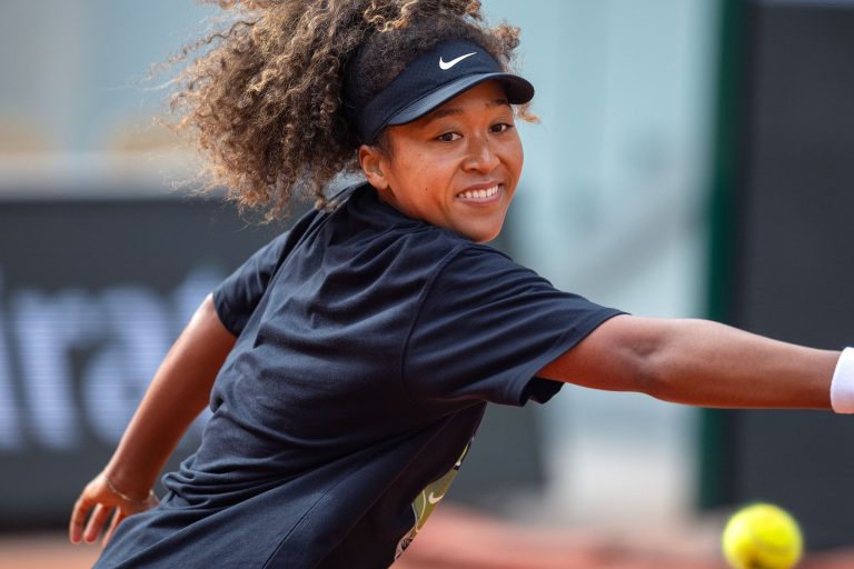 Naomi Osaka looks to claim her first title since returning from maternity leave after storming past Elina Svitolina at the Canadian Open. Image: Getty Images.