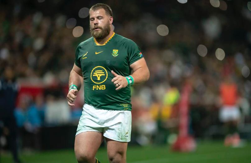 Springbok prop Boan Venter.