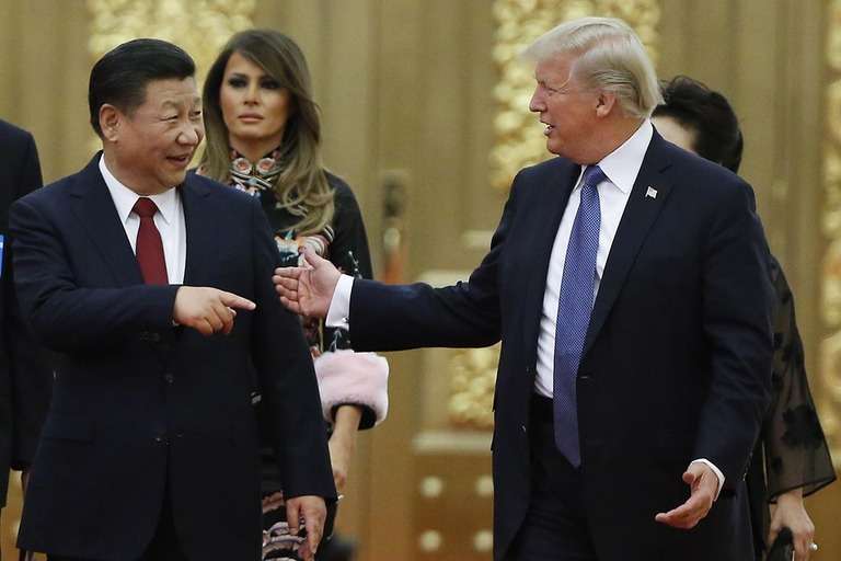 US Donald Trump and Chinese President Xi Jinping had a high stakes trade Call