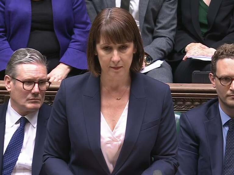Rachel Reeves speaks in Parliament
