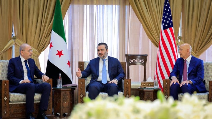 Syrian Foreign Minister Asaad Hassan al-Shaibani visit Washington for talks on sanctions and economic recovery