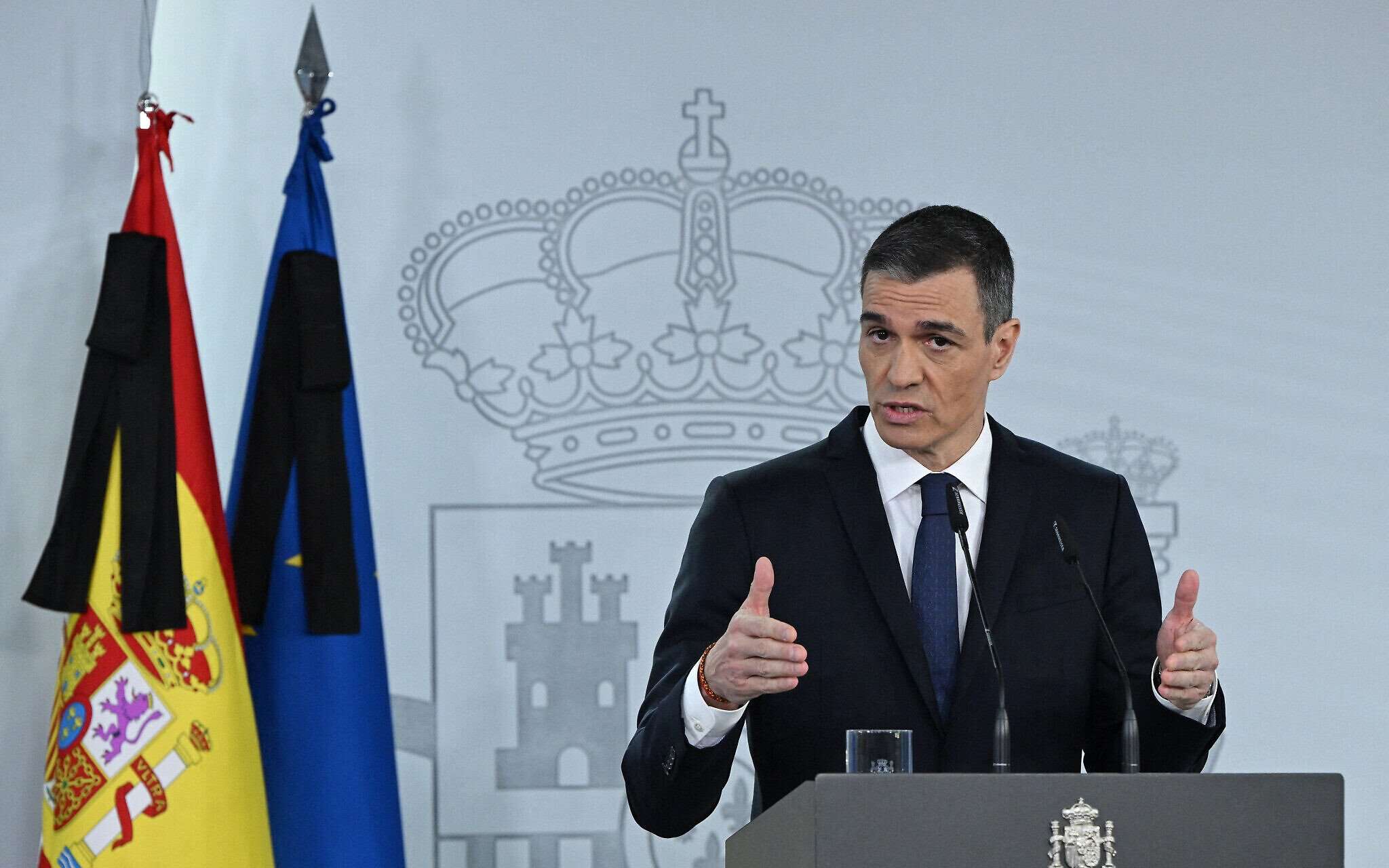 Spain Prime Minister Pedro Sánchez urges ban of Israel in Sports