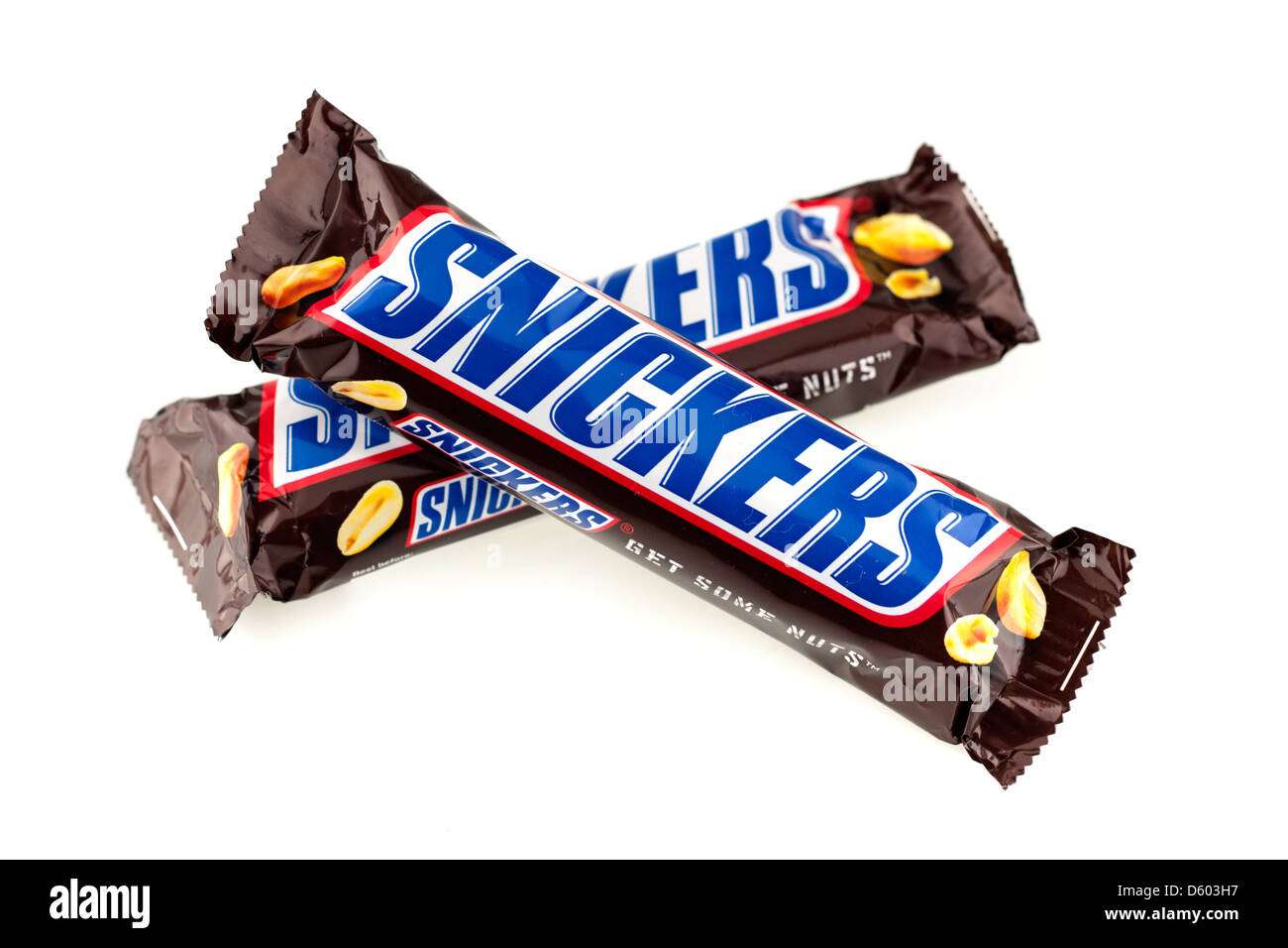 Petty cash misuse illustrated by two Snickers chocolate bars placed on a white background.