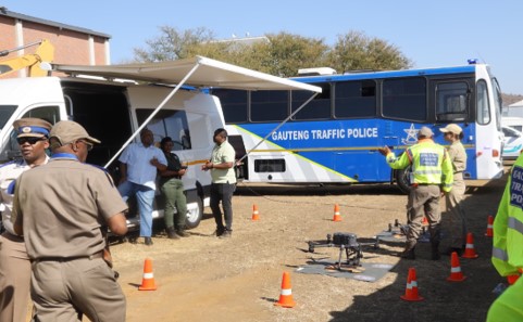 Gauteng traffic police urge the public to priorities safety with Heritage Day celebrations.