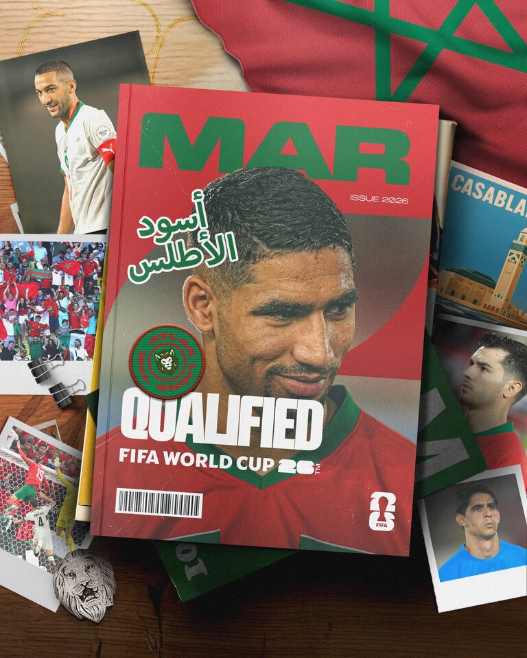 Morocco is the first African team to qualify.