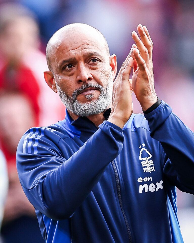 Nuno Espirito while at Nottingham Forest.