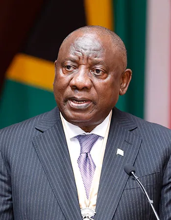 South African President Ramaphosa