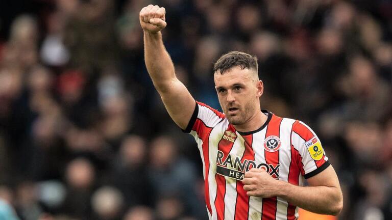 Jack Robinson playing at Sheffield United last season.