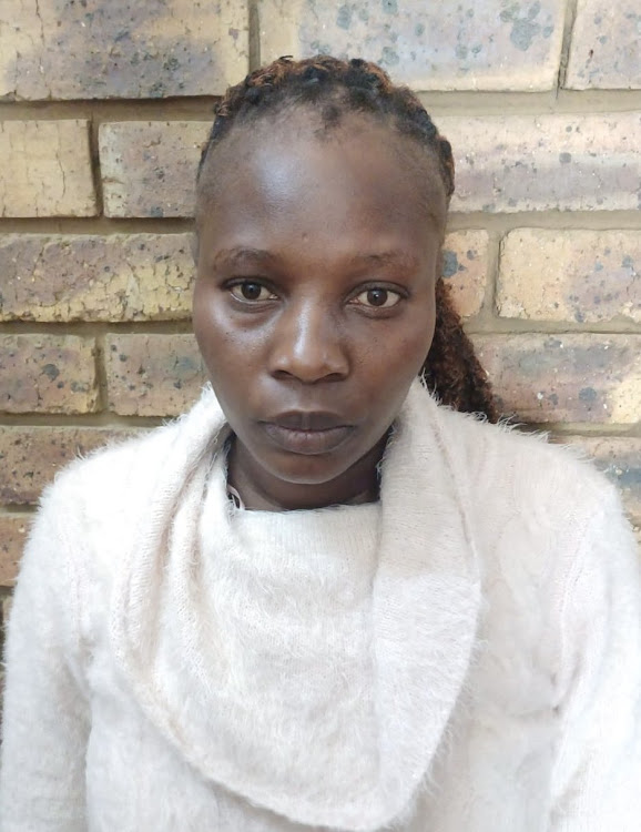 Hospital security breach: A photo of Rose Mnisi, a 39-year-old hospital cleaner, who was arrested after allegedly being found with human placentas in Lydenburg.