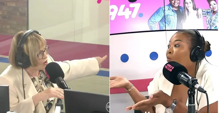 Anele Mdoda and Helen Zille