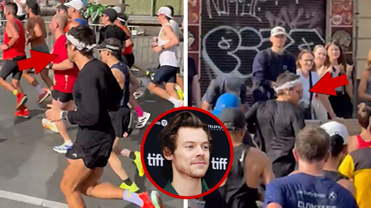 Harry Styles partakes in Berlin Marathon