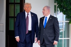 Netanyahu Meets Trump at the White House Amid Gaza War 1 Israel Prime Minister Benjamin Netanyahu meets U.S. President Donald Trump