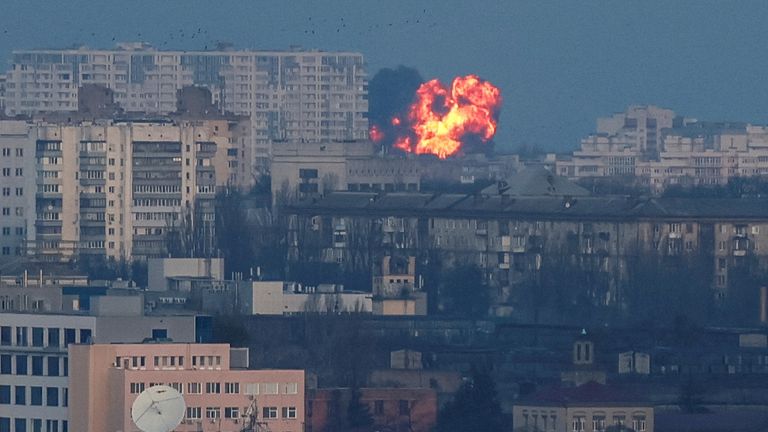 Kyiv Drone Attack
