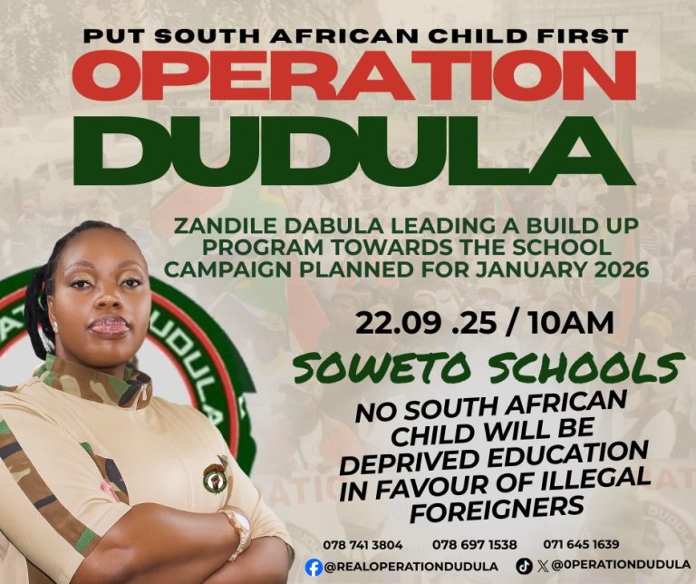 Operation Dudula President Zandile Dabula