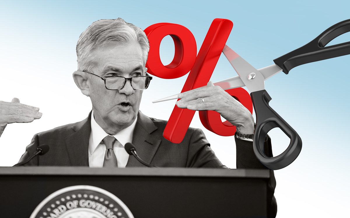 Federal Reserve Chief Jerome Powell announces interest rate cuts