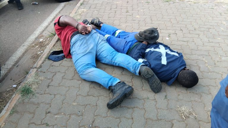 Police arrested eight suspects in Centurion.