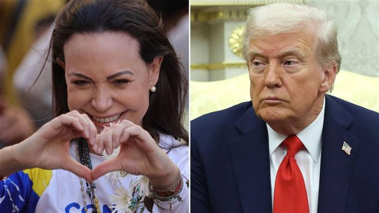 Nobel Peace Prize winner María Corina Machado, beats U.S. President Donald Trump