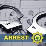 Close-up of handcuffs, symbolizing police arrest in Zithobeni.