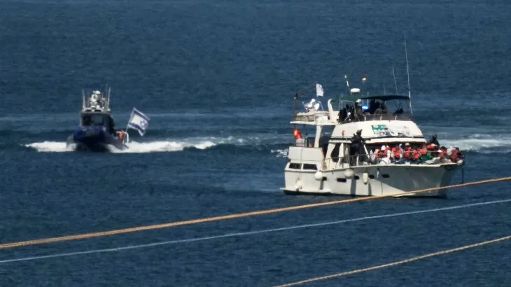 Israeli Forces Intercept one of Global Sumud Flotilla boat