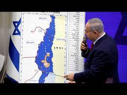 Benjamin Netanyahu discussing West Bank annexation
