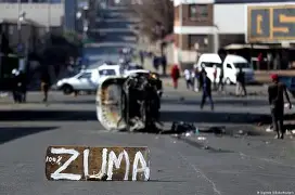 Sarah-Jane Trent testifies against Duduzile Zuma-Sambudla and accuses her of using her social status to steer violence. Photo by: Reuters