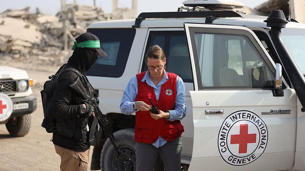 Red Cross delivered Israeli Hostage remains