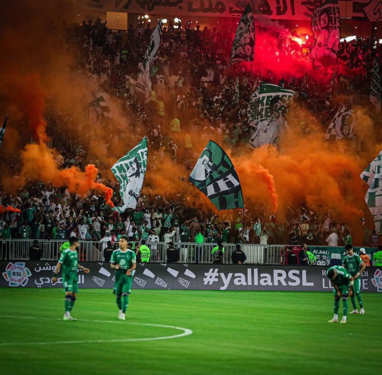 Al Ahli at the Super Cup.