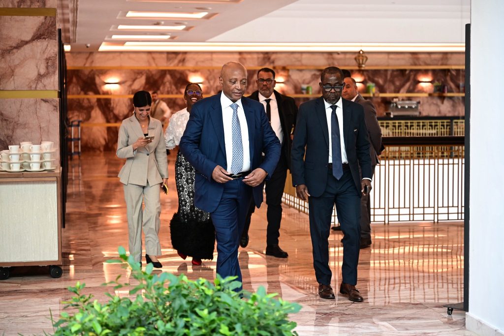 CAF executive attending the award ceremony.