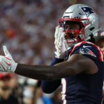 The New England Patriots, Stefon Diggs signature.