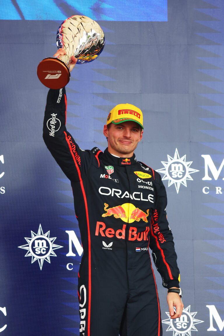 F1 Max Verstappen winner