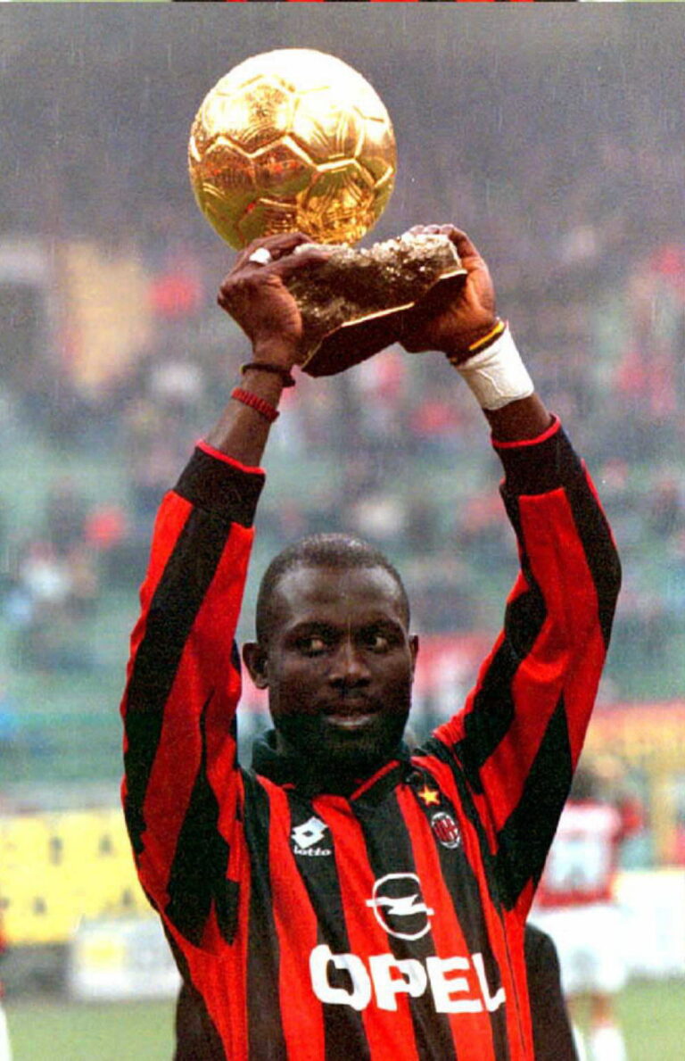 George Weah at AC Milan