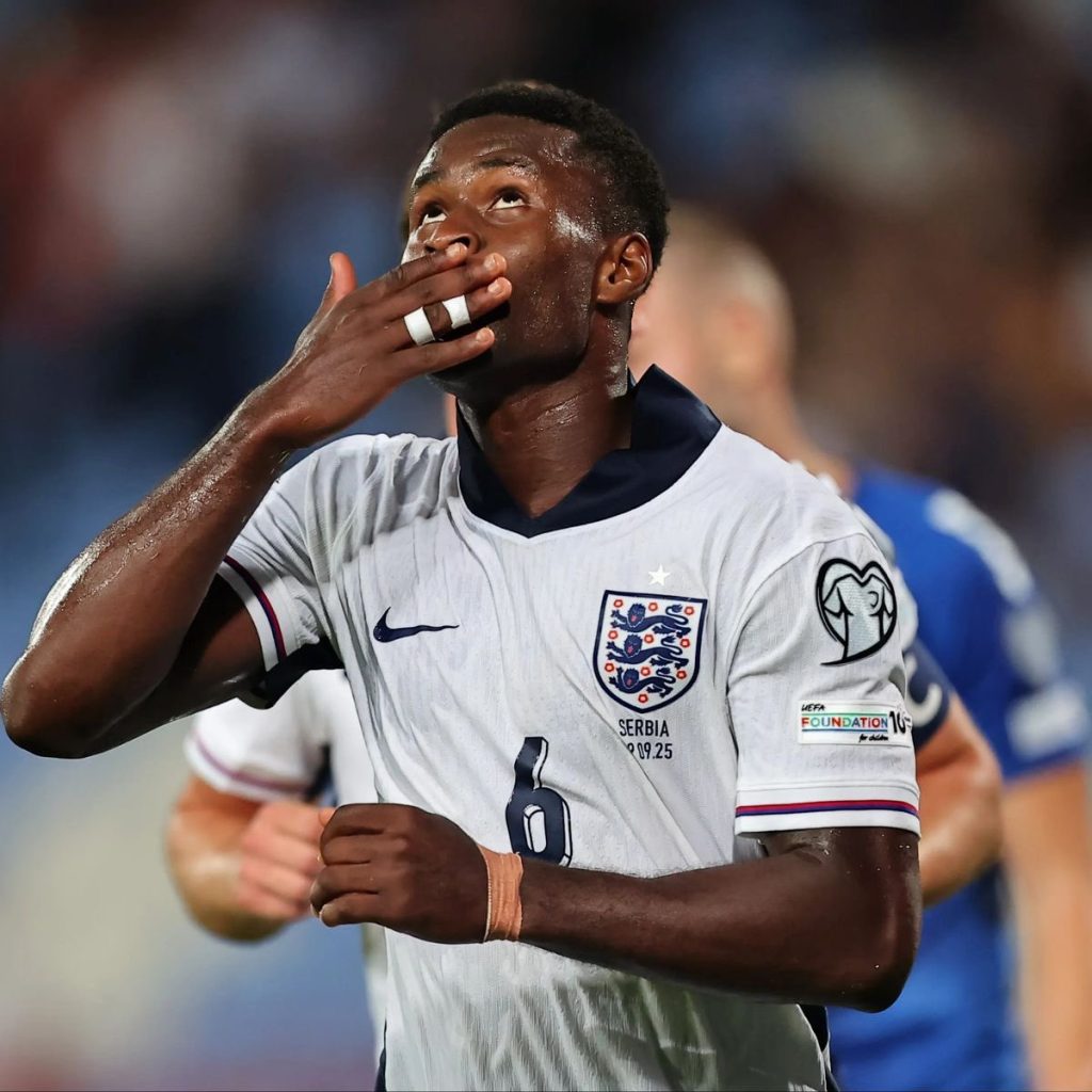 Marc Guehi is among high ratted center-backs this season.